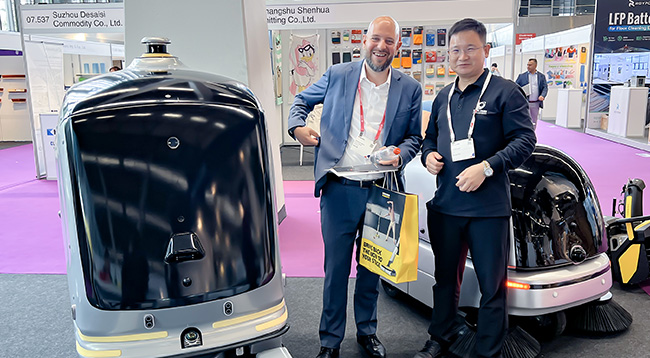 九天创新携仰致和璇光亮相Interclean2024展会